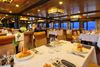 restaurant of Victory Star Cruise