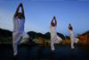 Tai-Chi lesson on the Sundeck -Paradise Luxury Elegance